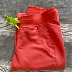 🌴Hot Coral NWOT Figs SET🌺